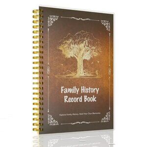 NEW Family History Record Book Guided Journal